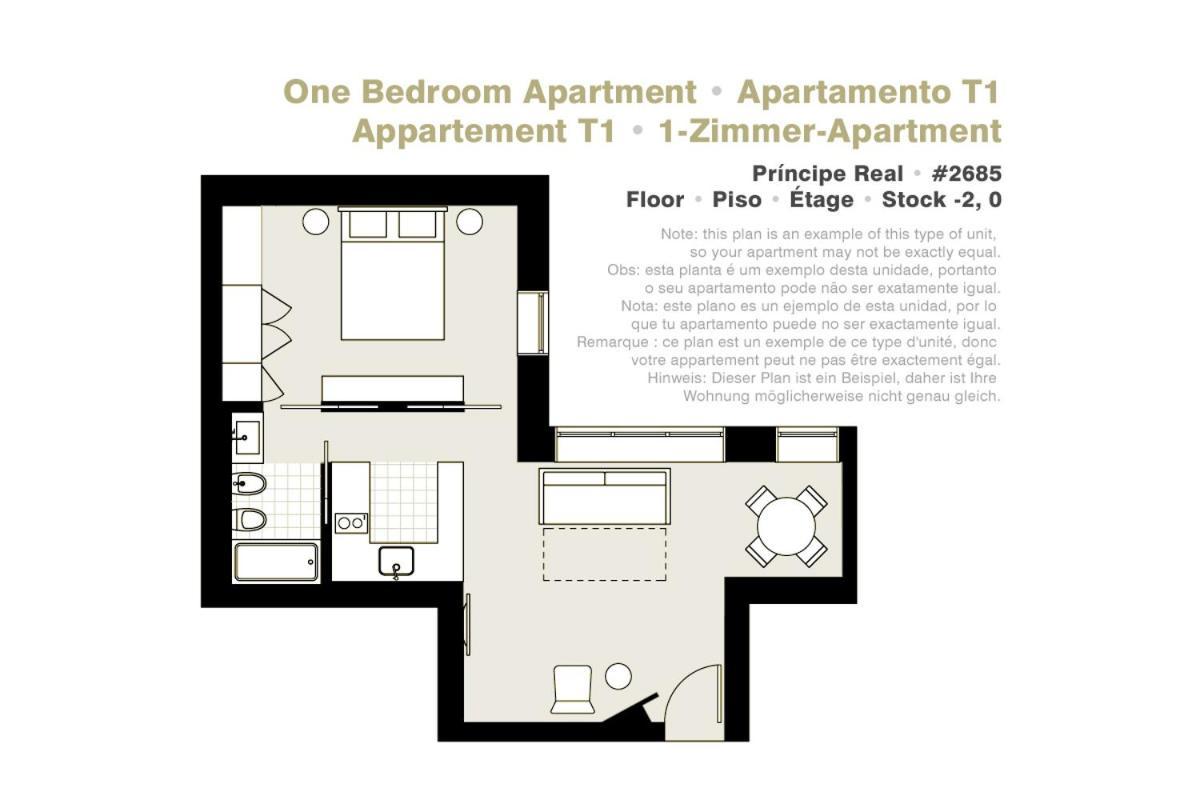 Apartment Serviced - Principe Real Lisbon
